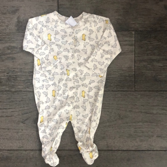Hanna Andersson PJ Kitty Baby Sleeper Pure Organic Cotton size 12 18 months NWT